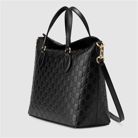 leather gucci bags|gucci shoulder tote bag.